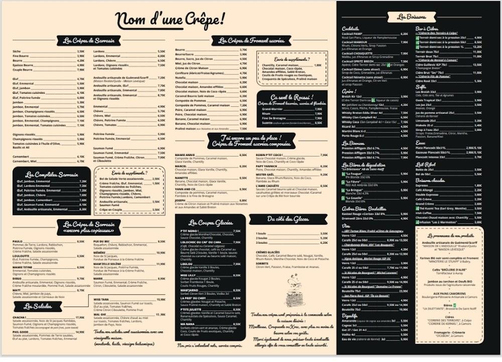 Nom d'une crêpe ! - Menu Image 1